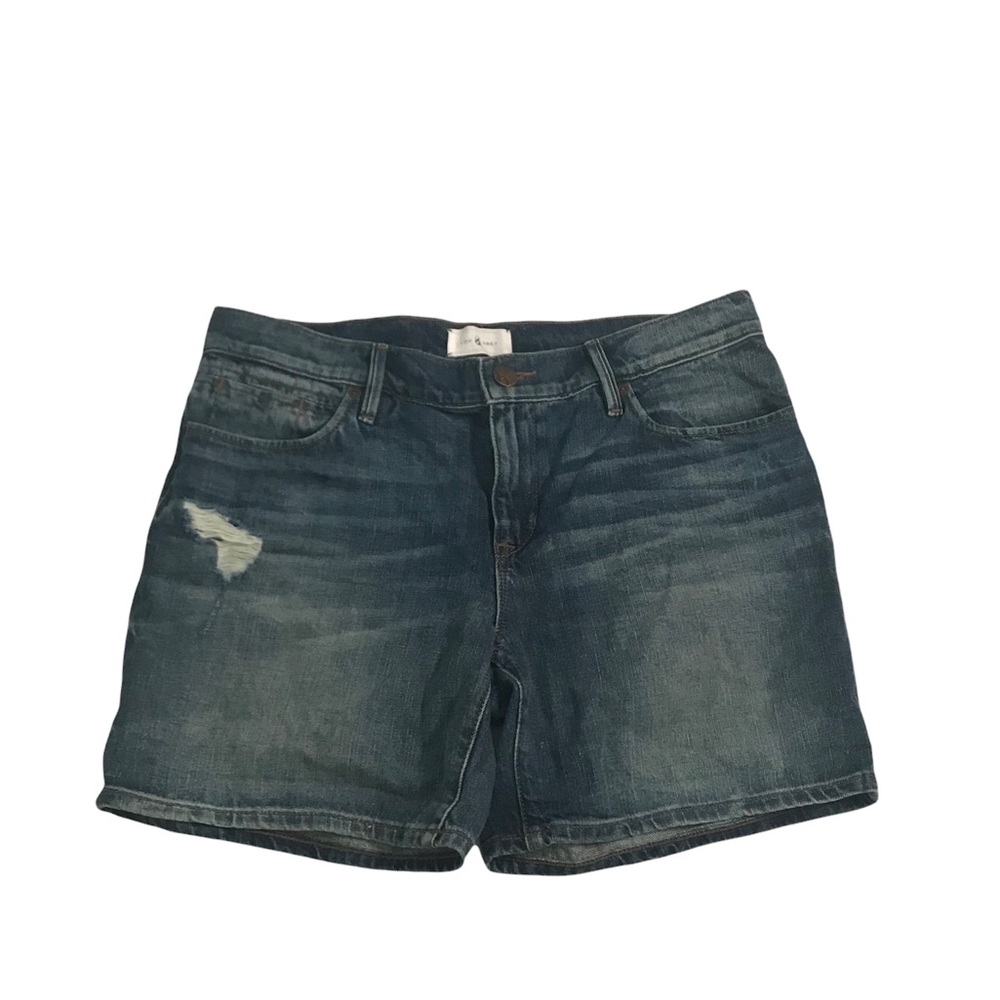 Lou & Grey slouchy skinny women’s jean shorts size 28